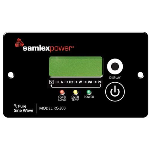 (image for) Samlex America, RC-300, Remote Control for use with: PST Series 3000W comes with 25" Cable