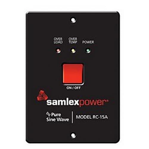 (image for) Samlex America, RC-15A, Remote On/Off Control with 15" Cable