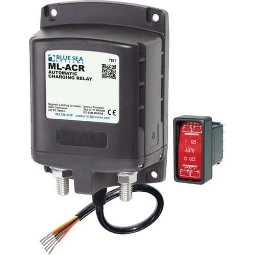 (image for) Blue Sea Systems, 7621, ML-ACR Automatic Charging Relay - 24V DC 500A