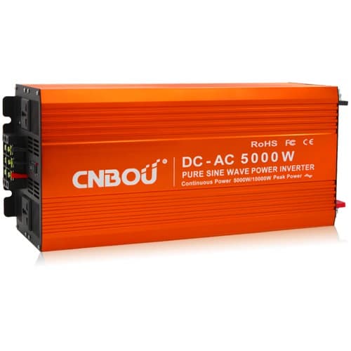 (image for) CNBOU, B24P5000W-1, 5000W Pure Sine Wave Inverter