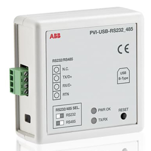 (image for) Fimer, PVI-RS485-MODBUS-CENTRAL, RS485 ModBus RTU-to-Aurora Protocol adapter, Compatible with Power-One CENTRAL inverters, Not suitable for power control management