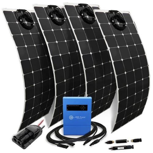 (image for) AIMS Power, KITH4PV40A, 520 Watt Solar Base Kit Mppt Charge Controller