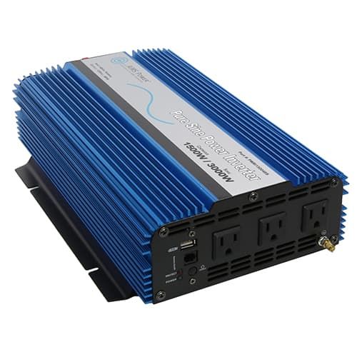 (image for) AIMS Power, PWRI150024S, 1500 Watt 24 Volt Pure Sine Inverter