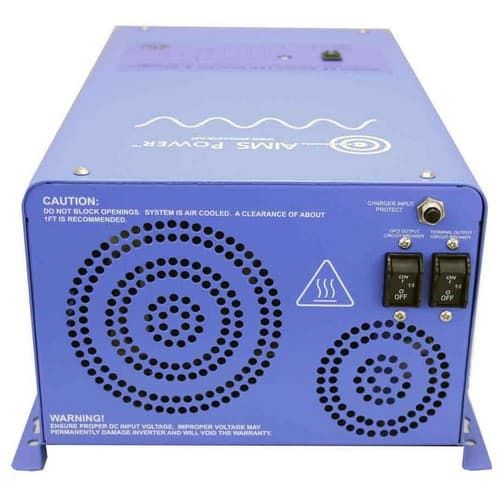 (image for) AIMS Power, PICOGLF3K12050BY, 3000 Watt 120Vac Pure Sine Inverter Charger with 120Vac 30A or 240Vac 50A Bypass
