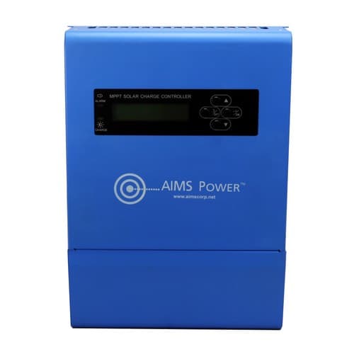 (image for) AIMS Power, SCC100AMPPT, 100 AMP Solar Charge Controller 12 / 24 / 36 / 48 VDC MPPT