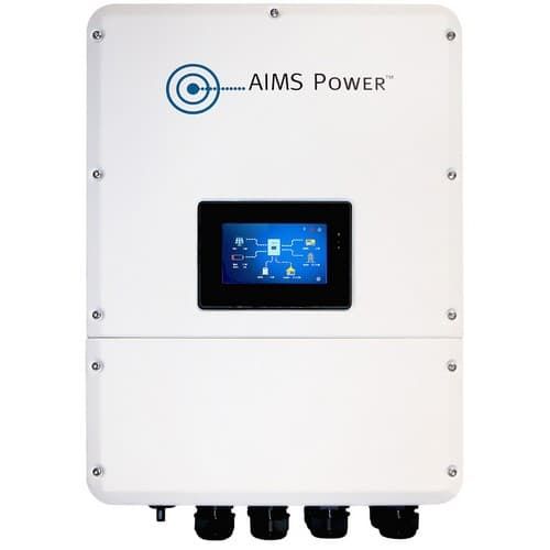 (image for) Aims Power, PIHY4600, Hybrid Inverter Charger 4.6 kW Output 6.9 kW Solar