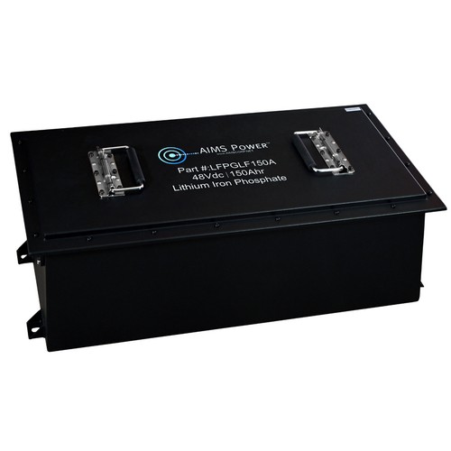 (image for) AIMS Power, KIT-GLF150, Golf Cart Battery 48VDC 150Ah Lithium with wiring kit