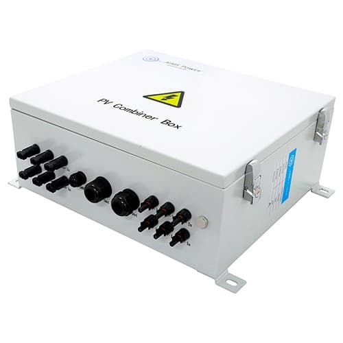 (image for) AIMS Power, COM6IN-120AO, 6 String Solar Array Combiner Box 120A 200 VDC 6 Inputs 20KW Prewired