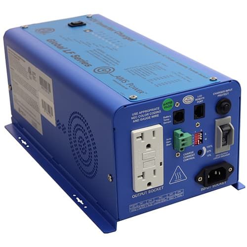 (image for) AIMS Power, PICOGLF6W12V120VETL, 600 Watt Pure SIne Inverter Charger 12 Volt to 120 VAC ETL Listed to UL 458