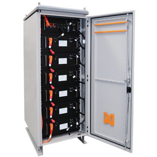 (image for) AIMS Power, LFP230V96A-S, Lithium Battery Cabinet 230VDC 96AMPS 22,114 Watt Hours! Slave