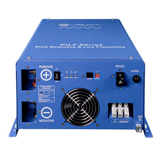 (image for) Aims Power, PILF20W12V120V, 2000 Watt Power Inverter with 3x surge Industrial