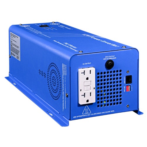 (image for) Aims Power, PILF6W12V120V, 600 Watt Power Inverter with 3x surge Industrial