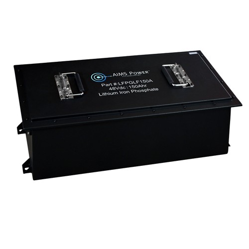 (image for) AIMS Power, KIT-GLF200, Golf Cart Battery 48VDC 200Ah Lithium with wiring kit