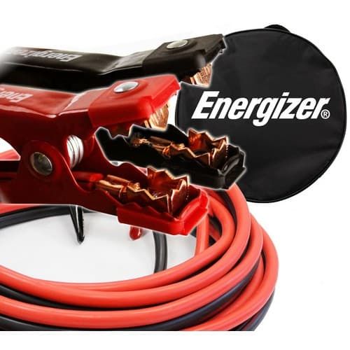 Energizer 2-Gauge 800A Heavy Duty Jumper Battery Cables 20 Ft Booster Jump Start ENB-220 