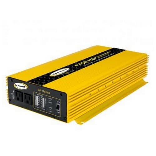 (image for) Go Power, GP-1750HD, 1750 Watt Modified Sine Wave Inverter