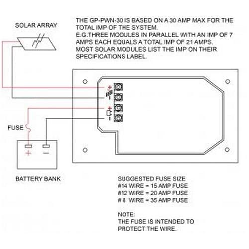 Go Power GP-PWM-30, 30 Amp Pulse with Modulated Digital  