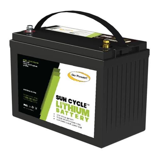 Go Power, GP-LIFEPO4-100, 100AH 12V Lithium Battery