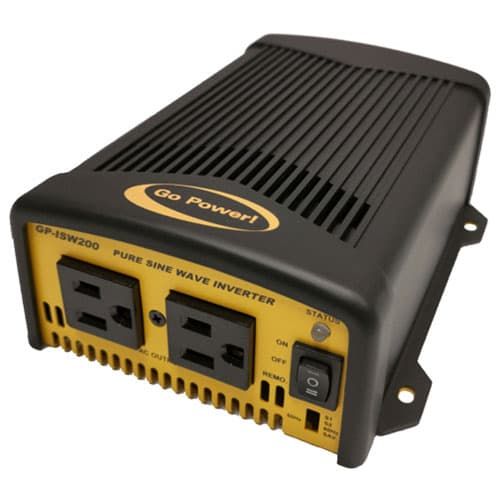 (image for) Go Power, GP-ISW200-12, 200 Watt Pure Sine Wave Inverter