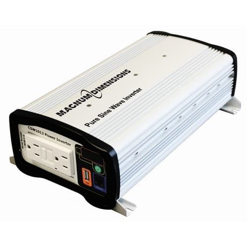 Magnum Energy, CSW1012, 1000 Watt Pure Sine 12V Inverter with GFCI, ELT listed to UL458