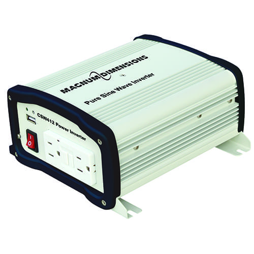 (image for) Magnum Energy, CSW412, 400 Watt Pure Sine 12V Inverter with GFCI, ELT listed to UL458