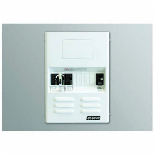 (image for) Magnum Energy, MMP250-60S, Mini Magnum Panel w/250 (fits 12 VDC and 24 VDC models) A DC breaker and 60A single pole AC input breaker