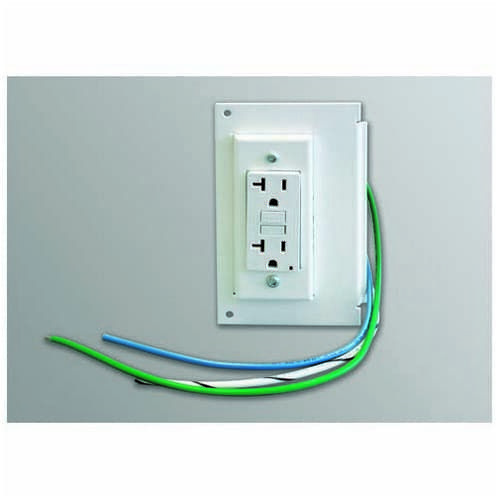 (image for) Magnum Energy, MS-GFCI, GFCI outlet kit to add GFCI recepticle replacing standard AC cover (used only with MS-20B models)