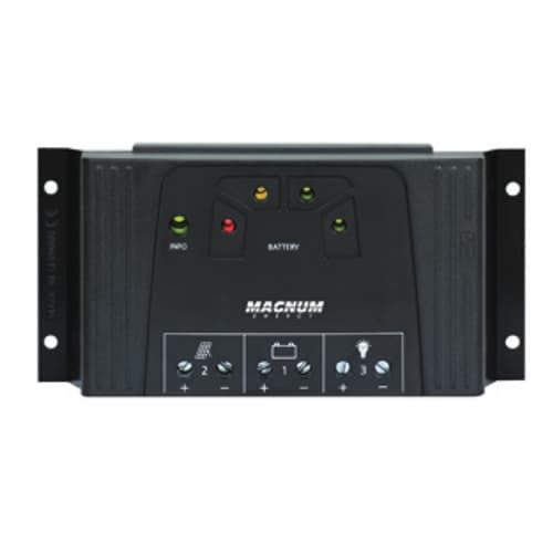 (image for) Magnum Energy, CE-40, 40A 12/24V PWM Charge Controller with integrated light controller, LED display