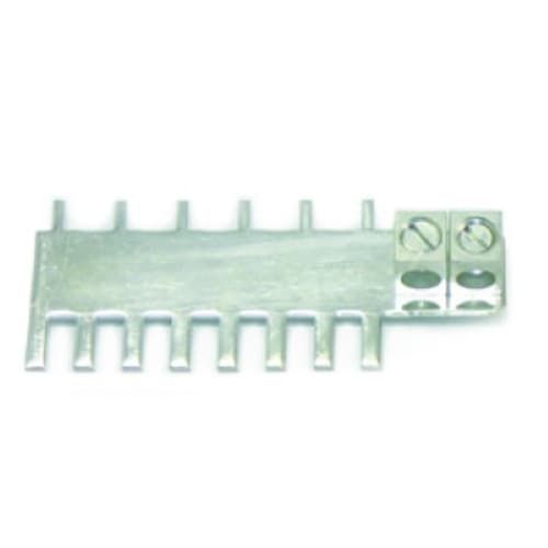 (image for) Outback Power, FW-CBUS-8, Reversible Combiner Bus Bar for up to eight 150 VDC rated breakers or up to six 600 VDC rated fuse holders with dual 2/0 AWG output lug terminals