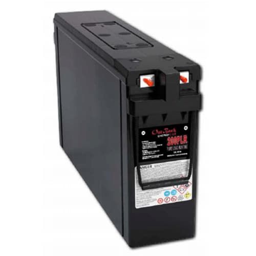 (image for) Outback Power, 200PLR, EnergyCell 200PLR VRLA-AGM Pure Lead 200Ah, 12V Front TerminalkWh Storage Per Battery: 2.44 kWh Nameplate / 1.22 kWh Effective