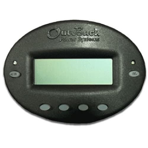 (image for) Outback Power, MATE_B, G/FX version, Black oval housing with RS232 serial port