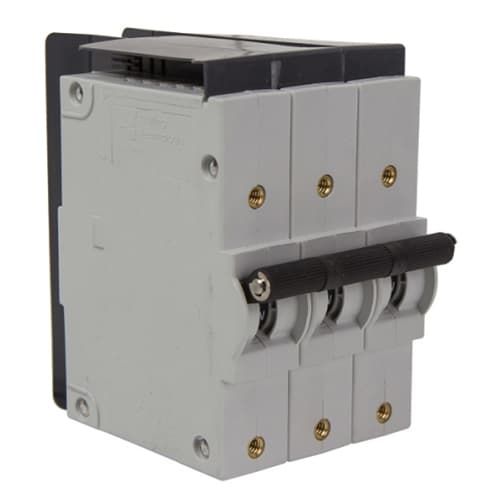 (image for) Outback Power, PNL-75D-DC-RT, Relay-trip breaker, 75 Amp, 300 VDC, dual pole, three panel-mount spaces