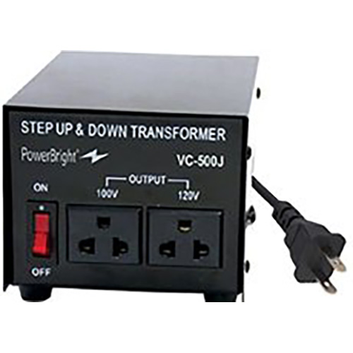 Energizer, VC500J, 500W Step up and step down Japanese voltage converter (image for) Energizer, VC500J, 500W Step up and step down Japanese voltage converter