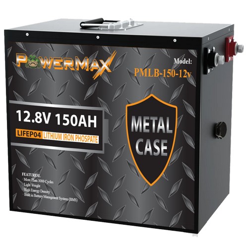 (image for) PowerMax, PMLB-150-12V, Lithium LiFePO4 Battery