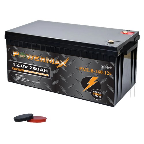 (image for) PowerMax, PMLB-260-12V, Lithium LiFePO4 Battery