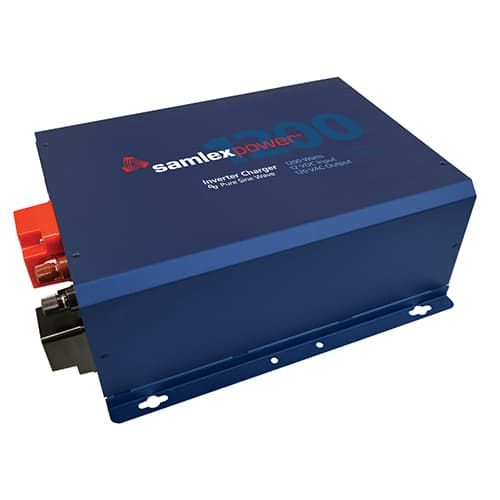 (image for) Samlex America, EVO-1224F, Battery Inverter, Off-Grid Sinewave, 1200W, 24 VDC, 120 Vac, 60 HZ. Line Cord & Recept