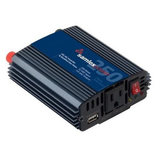 (image for) Samlex America, SAM-250-12, Modified Sine Wave Inverter with USB