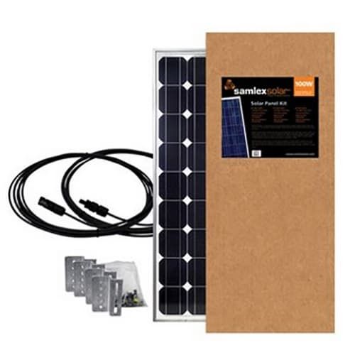 (image for) Samlex America, SSP-100-KIT, Solar Panel Kit