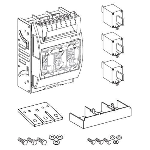 (image for) Schneider Electric, RNW865103001, Conext Battery Fuse Combiner 160A Fuses (NON-UL)