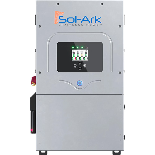 (image for) Sol-Ark, SA-12K-2P, 12kW Inverter 120/240VAC, 48VDC, Indoor/Outdoor NEMA-3R