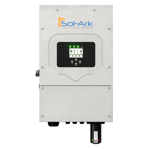 (image for) Sol-Ark, Sol-Ark-8K-48-ST, 8kW Inverter 120/240VAC, 48VDC, Indoor/Outdoor NEMA-3R