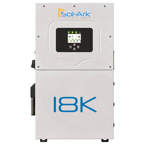 (image for) Sol-Ark, SA-18K-2P, 18kW Inverter 120/240VAC, 48VDC, Indoor/Outdoor NEMA-3R; w/200 Amp