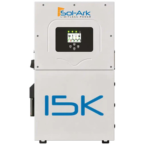 (image for) Sol-ark, SA-15K-2P, 15kW Inverter 120/240VAC, 48VDC, Indoor/Outdoor NEMA-3R; w/200 Amp Passthru