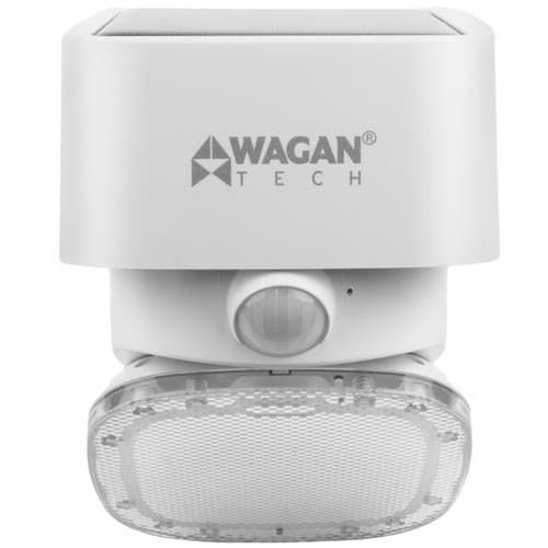 (image for) Wagan Tech, 8569, 2000 Lumen Solar Wall Light - White