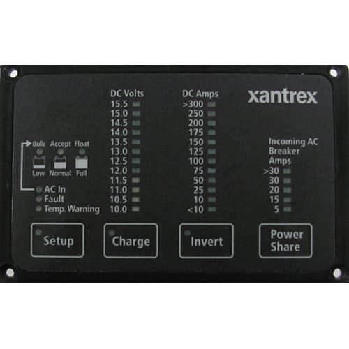 (image for) Xantrex, 84-2056-01, Freedom 458 Basic Remote Panel