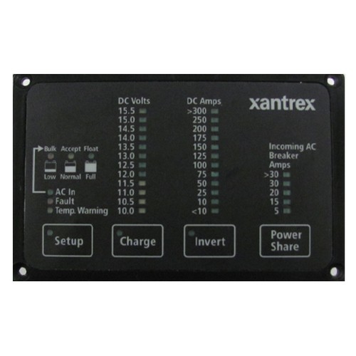 (image for) Xantrex, 84-2056-01, Freedom 458 Basic Remote Panel