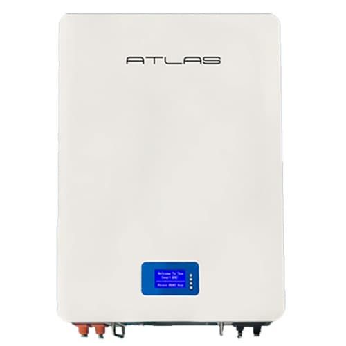 (image for) Atlas Energy Solutions, ATW51201250-23, LifeP04 Battery, 51.2V 5.12Kwh 100ah Parallel up to 15 Units UL 1973 Ceritfied Wall Mounted