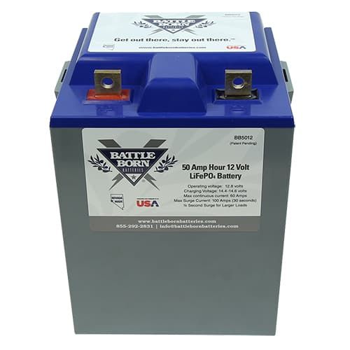 Battle Born Batteries, BB10012, 100AH LifePO4 Battery