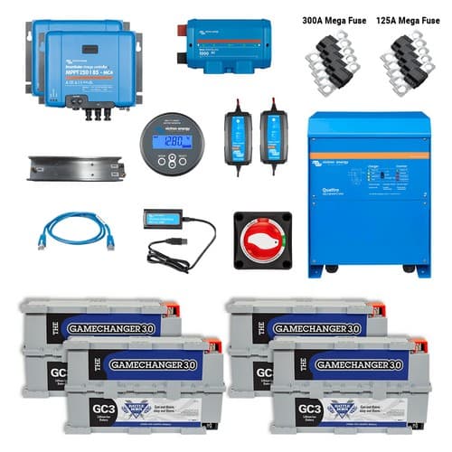 (image for) Battle Born Batteries, OG24540, Off-Grid 24V Kit - 540Ah