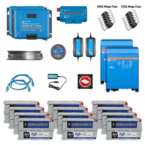 (image for) Battle Born Batteries, OG48810, Off-Grid 48V GC3 Kit - 810Ah