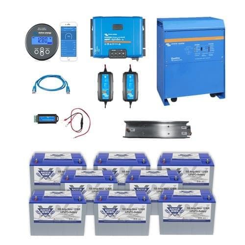 (image for) Battle Born Batteries, OG24400, Off-Grid 24V Kit - 400Ah